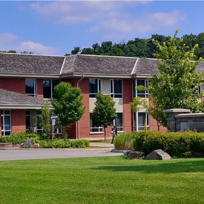 Exterior of the Villa Colombo Vaughan long-term care home.